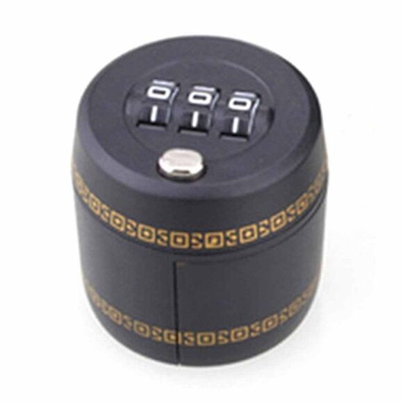 Wine & Spirit Bottle Combination Lock in Black - Picture 3 of 6